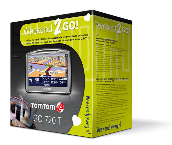 TomTom Weekend 2 GO! Pack ЖК 220г навигатор