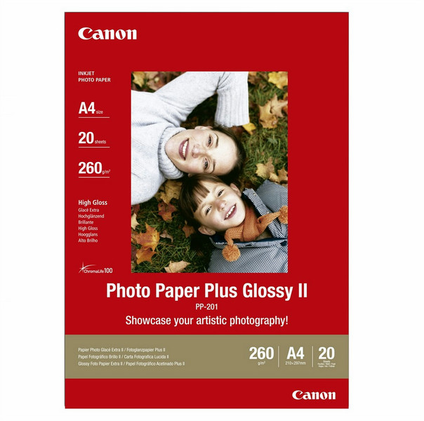 Canon PP-201 A4 Gloss Белый фотобумага