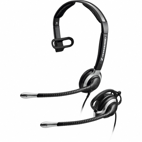 Sennheiser CC 530 Monophon Ohrbügel, Kopfband Schwarz, Grau Headset