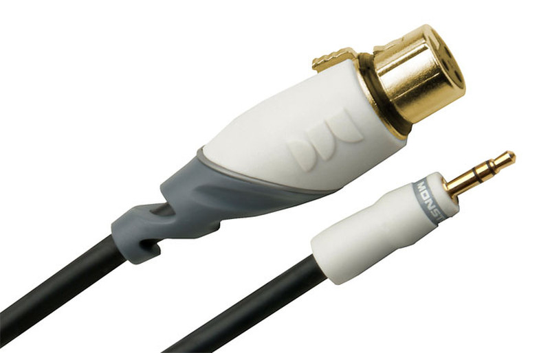Monster Cable iStudioLink™ Mic 3.65м XLR (3-pin) 3.5mm аудио кабель