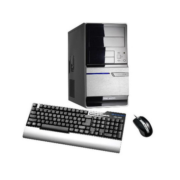 Pro2000 PROBZ610 3.1GHz i3-2100 Micro Tower Schwarz, Grau PC PC
