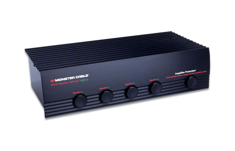 Monster Cable SS-4 Speakers Selector Schwarz AV-Receiver