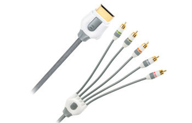 Monster Cable GameLink™ 360 Component Video A/V Cable 3m Grey