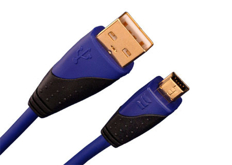 Monster Cable USB to Mini-USB J2 CAM MINIUSB-7 3.17м Синий кабель USB