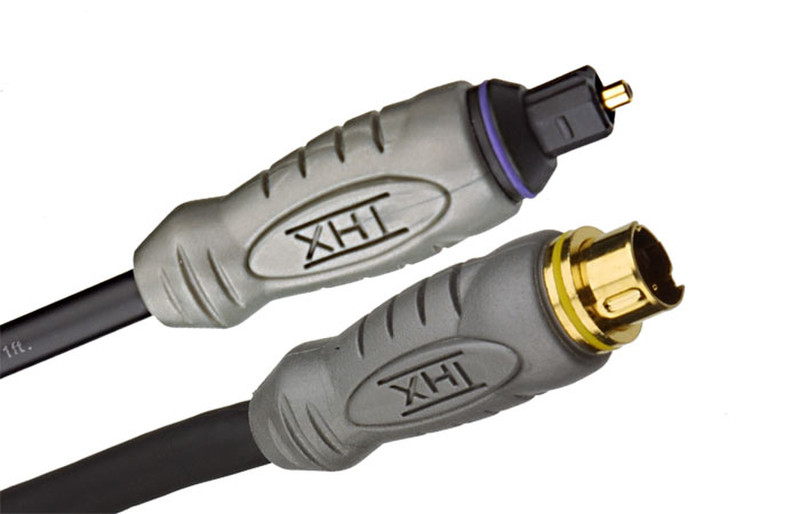 Monster Cable THX V100 SVO-4 S-Video and Fiber Optic Kit 1.216m Schwarz