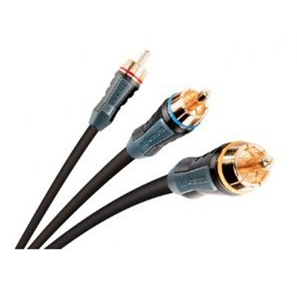 Monster Cable A/V Mini to TV RCA Cable Mini-phone RCA Black cable interface/gender adapter