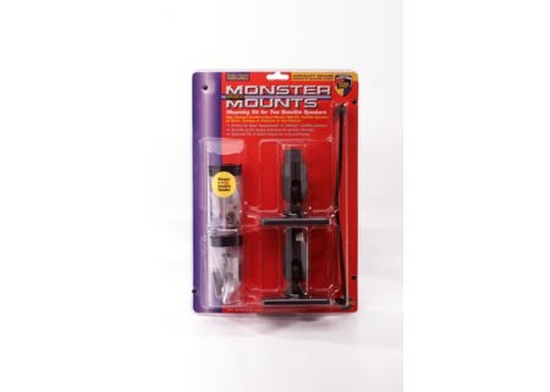 Monster Cable Speaker Mounts for Satellite Speakers Black speaker mount