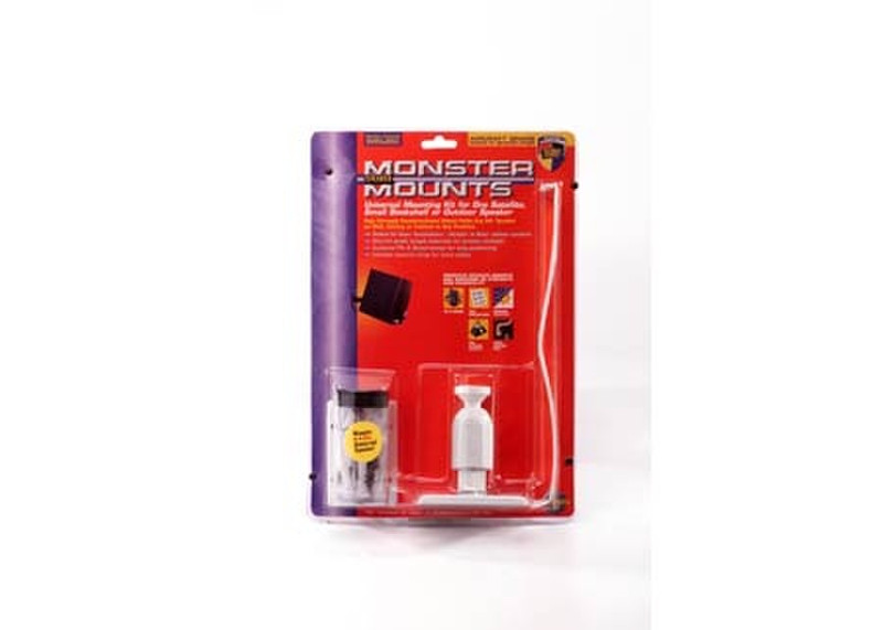 Monster Cable Speaker Mount MM1SBOOK-W White speaker mount