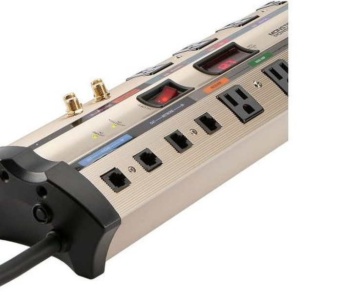 Monster Cable MP HTS 1000 MKIII Surge Protector 8AC outlet(s) 120V Silber Spannungsschutz