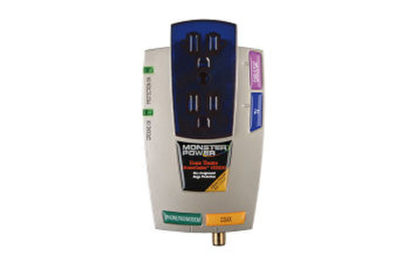 Monster Cable FlatScreen PowerCenter™ HTS 200 2AC outlet(s) Mehrfarben Spannungsschutz