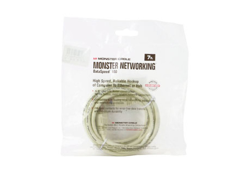 Monster Cable Dataspeed™ 100 - No Frills DS100-7FT NF 2.13м сетевой кабель