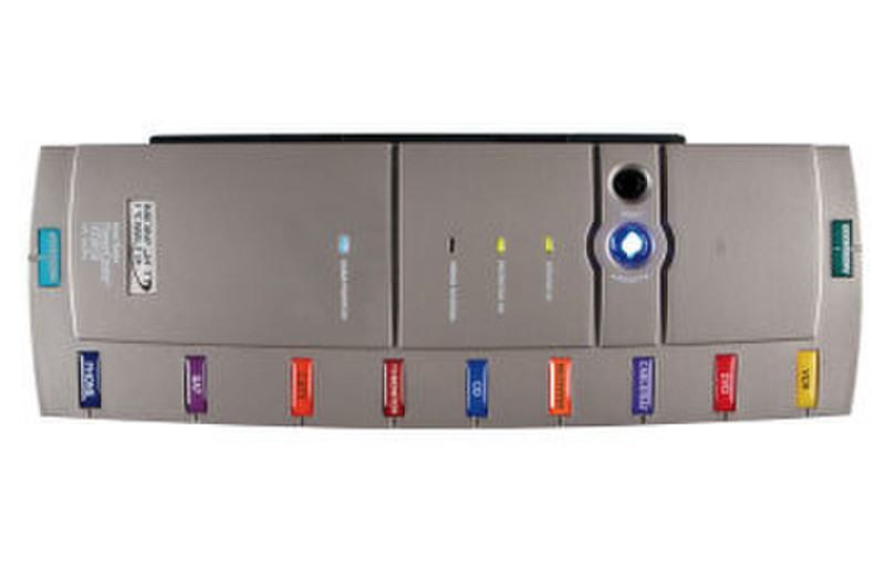 Monster Cable PowerCentre HTS 850 8 Outlets Surge Suppressor 8AC outlet(s) Grau Spannungsschutz