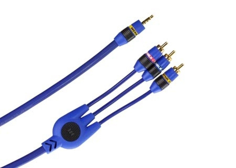 Monster Cable Mini A/V to Composite Video and RCA Audio J2 CAMAV M-6 0.15m Blau