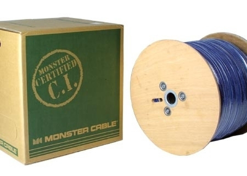 Monster Cable DS500-CL-EZ1000DB Nework cable 0.304m Blue networking cable