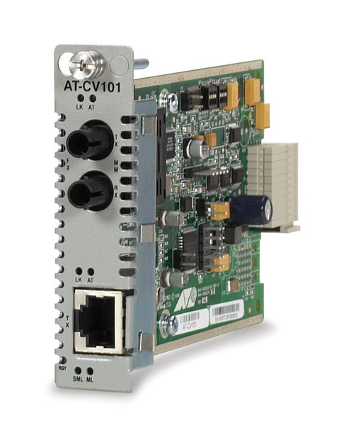 Allied Telesis 100TX, 100FX (ST) Converteon™ line card 100Mbit/s 1310nm Netzwerk Medienkonverter