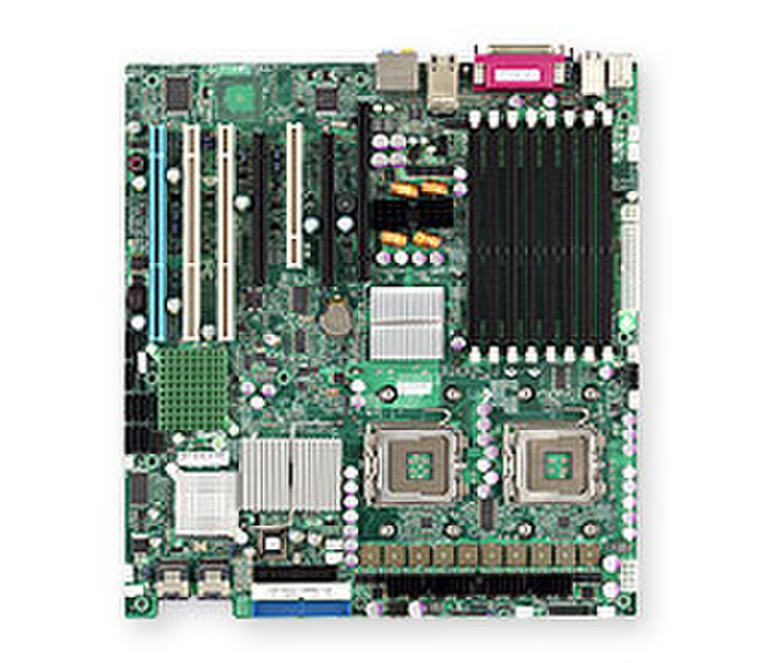 Supermicro X7DA3+ Intel 5000X Socket J (LGA 771) Расширенный ATX материнская плата для сервера/рабочей станции