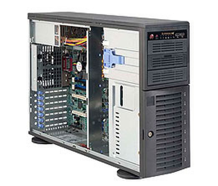 Supermicro SuperChassis 743i-465B, Black Full-Tower 465W Black computer case