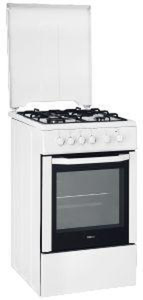 Beko CSS 52000 DW Freestanding Gas hob White cooker