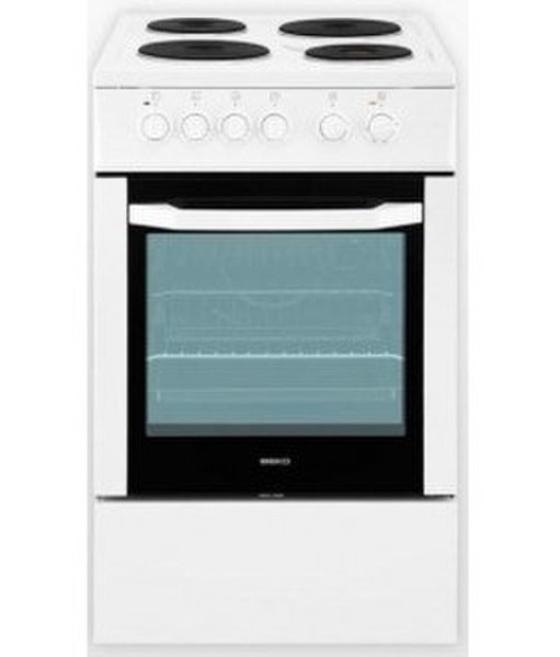 Beko CSS 56000 GW Freistehend Gas hob Weiß Küchenherd