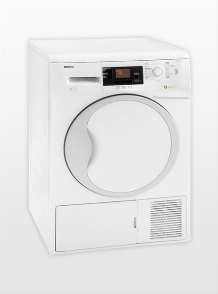 Beko DPU 8380 X freestanding Front-load 8kg A++ White tumble dryer