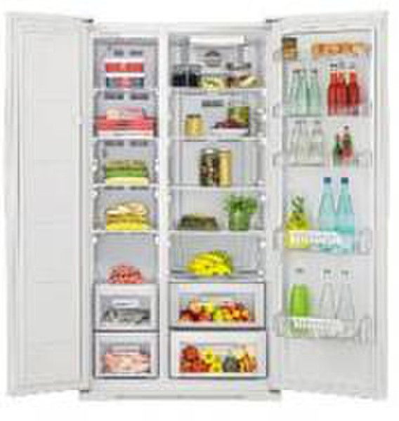 Beko GNEV122W freestanding A+ White side-by-side refrigerator