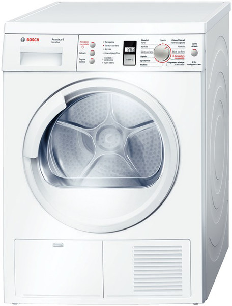 Bosch WTE86311IT Freistehend Frontlader 8kg B Weiß Wäschetrockner