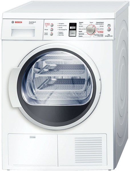 Bosch WTE86312IT freestanding Front-load 8kg B White tumble dryer