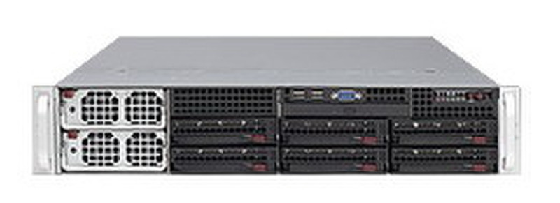 Supermicro SuperServer 8025C-3RB, Black