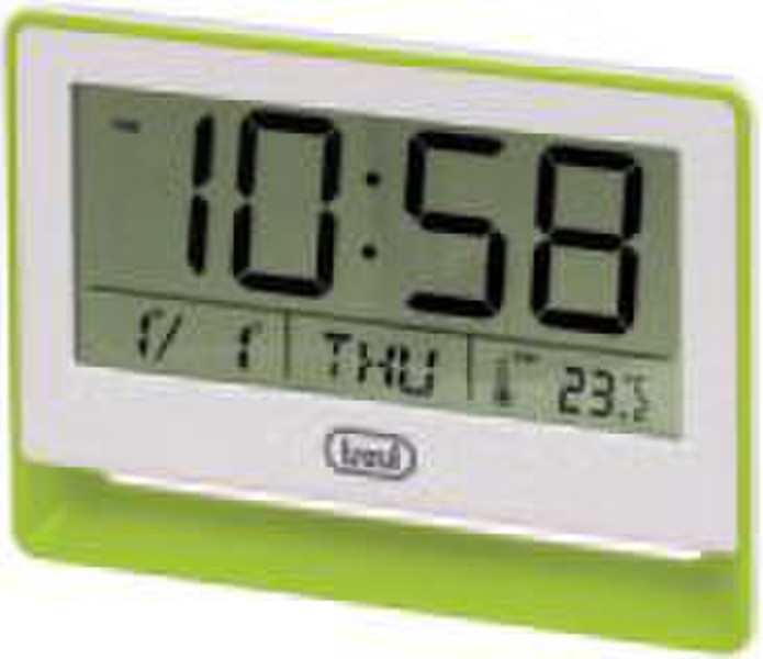 Trevi SLD 3018 Digital table clock Rectangular Green