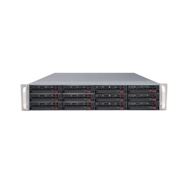 Supermicro SuperChassis 826E2-R800LPB, Black Low Profile (Slimline) 800W Black computer case