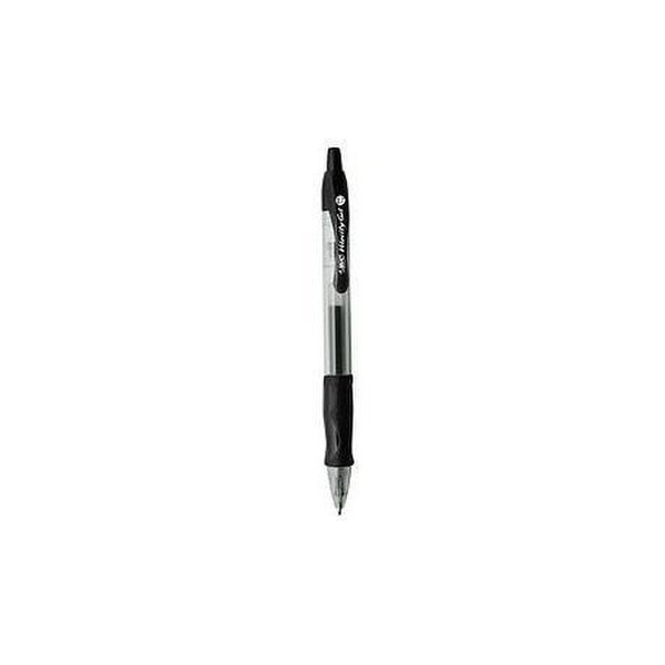 BIC 829157 Clip-on retractable ballpoint pen Schwarz 12Stück(e) Kugelschreiber