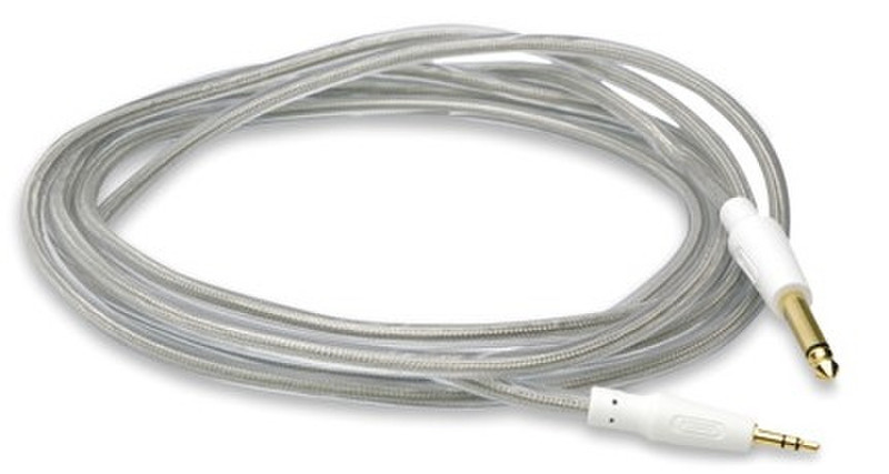 Griffin GarageBand Guitar Cable 3м Белый аудио кабель