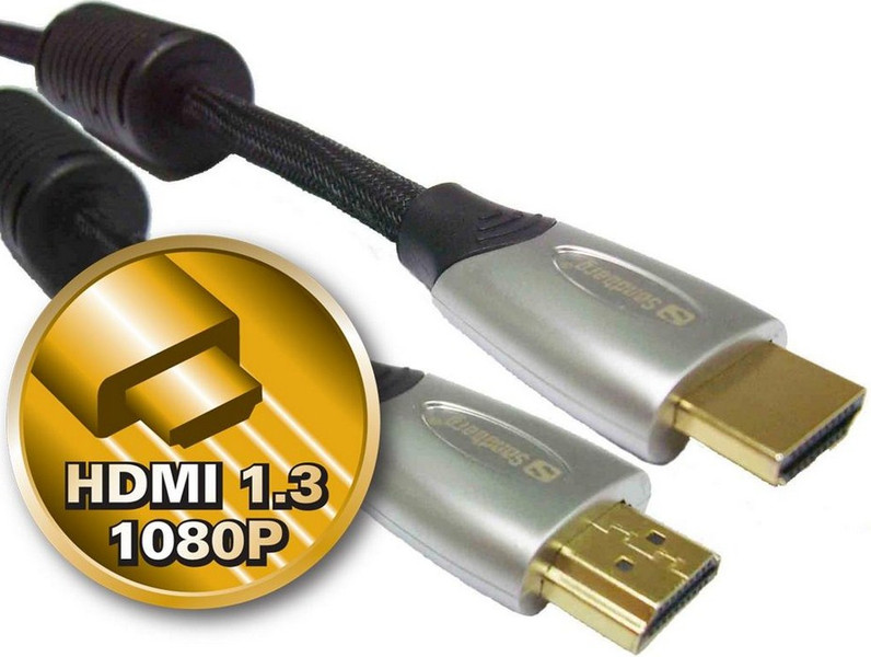 Sandberg HDMI cable 19M-19M LUX Line 1m