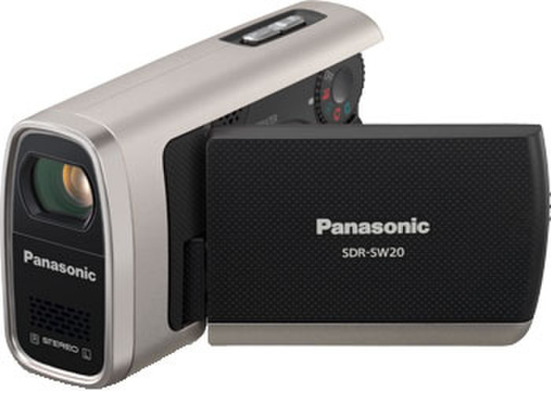 Panasonic SDR-SW20 SD Card Camera Silver 0.8MP CCD Silver