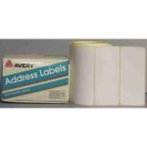 Avery Addressing labels, 89 x 36,5mm White (250) Белый