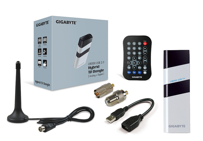 Gigabyte U8000 USB TV DVB-T USB