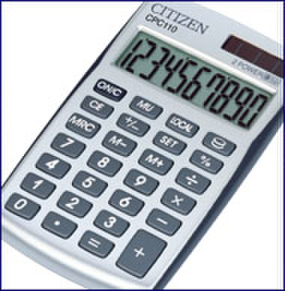 Esselte Citizen CPC 110 Pocket Display calculator