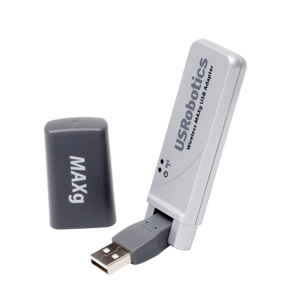 US Robotics Wireless MAXg USB Adapter 125Mbit/s networking card