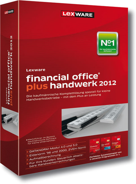 Lexware Financial Office Plus Handwerk 2012, Win, DE