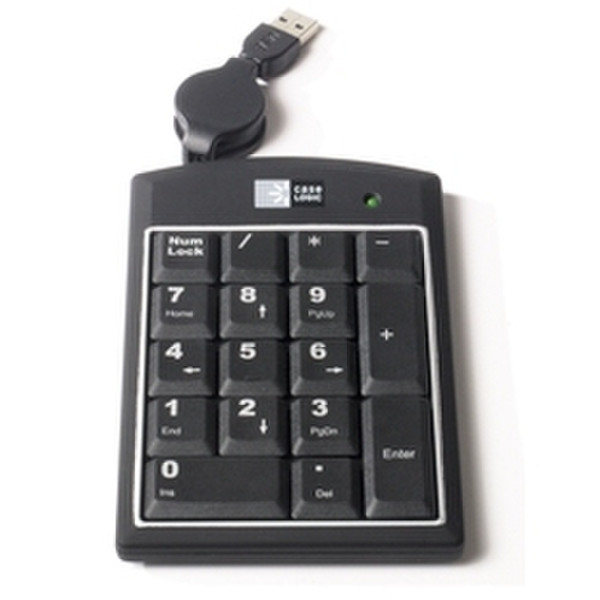 Case Logic Keyboard CLNP-3 USB Schwarz Tastatur