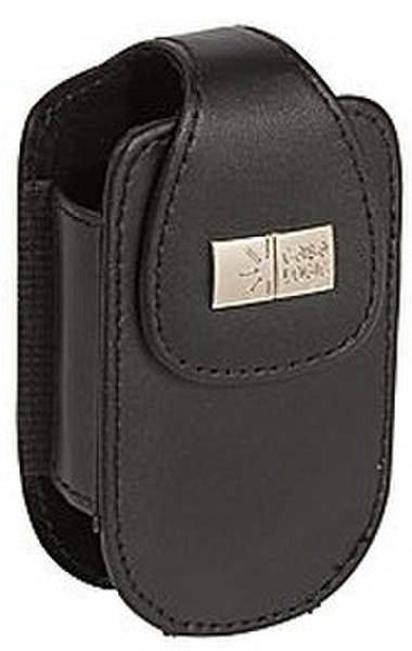 Case Logic Vertical Leather Universal Cell Phone Case- small Schwarz