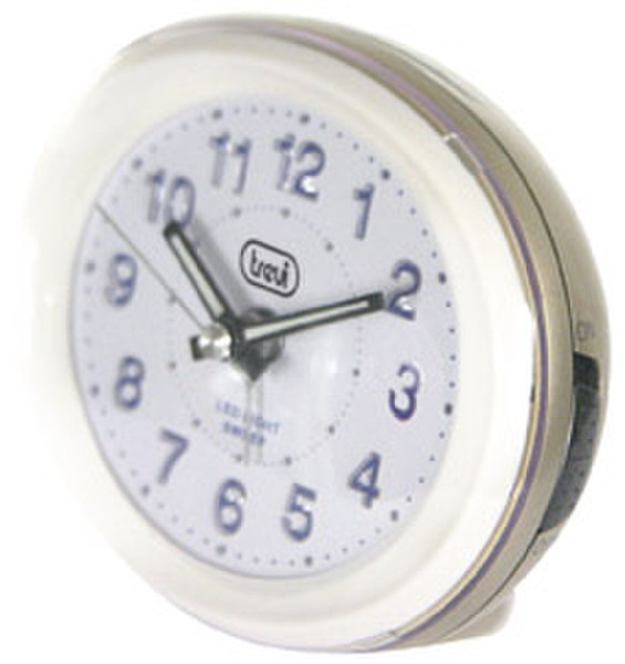 Trevi SL 3052 Quartz table clock oval Weiß