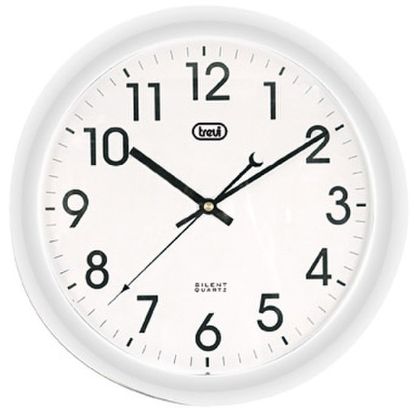 Trevi OM 3308 Quartz wall clock Circle White