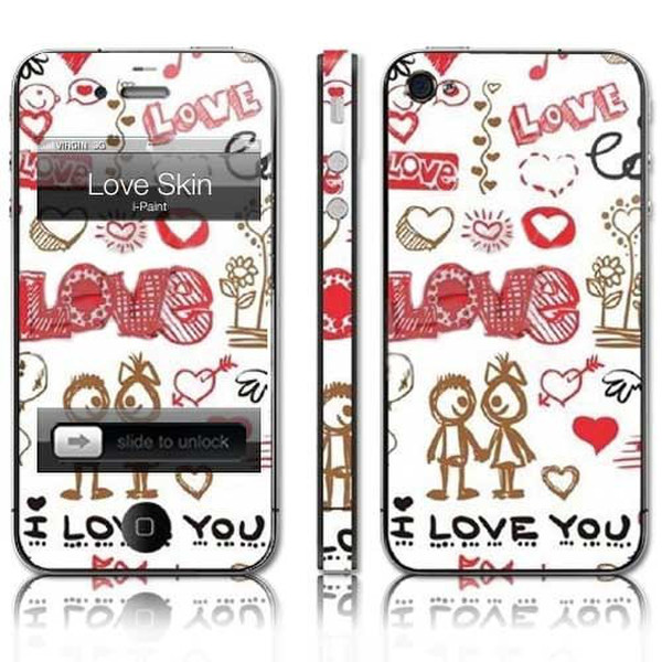 i-Paint Love Skin iPhone 4/4s 1шт