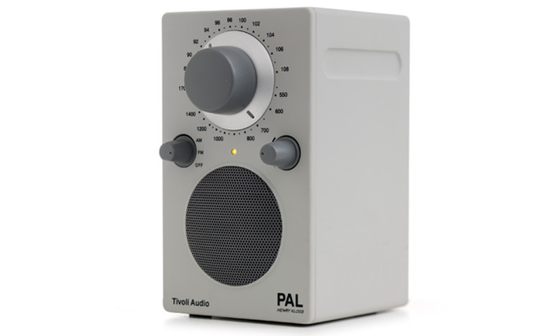 Tivoli Audio PAL Tragbar Analog Grau Radio