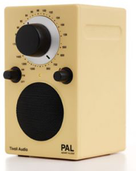 Tivoli Audio PAL Portable Analog Yellow