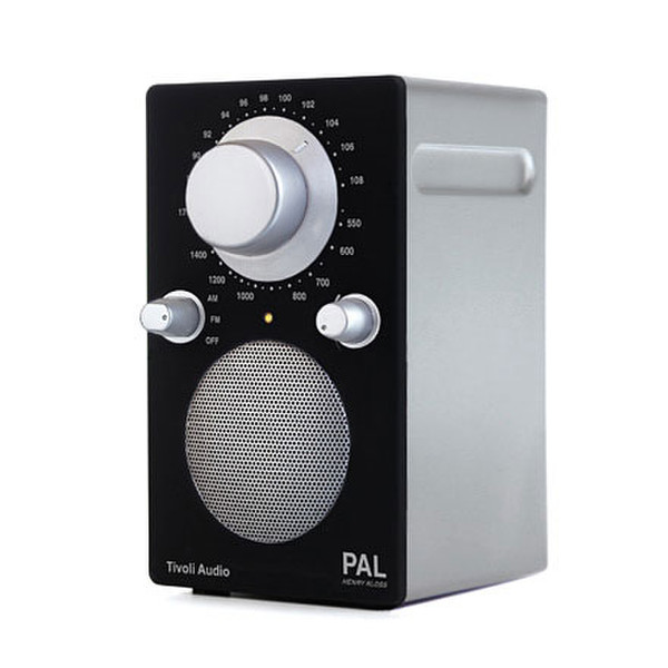 Tivoli Audio PAL Portable Analog Black,Silver