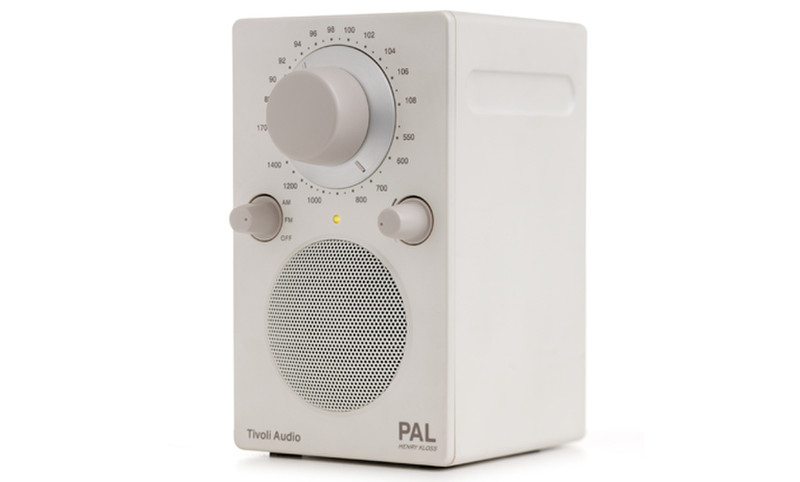 Tivoli Audio PAL Tragbar Analog Weiß Radio