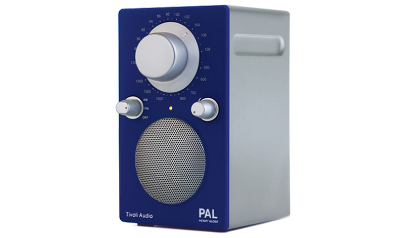 Tivoli Audio PAL Portable Analog Blue,Silver