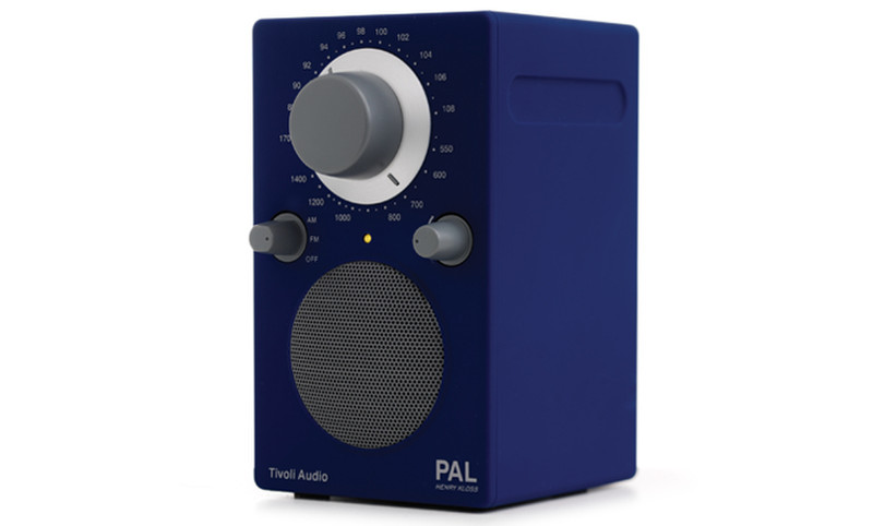 Tivoli Audio PAL Portable Analog Blue
